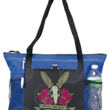 Eat the Rest Zippered Tote Bag - SSNZRBA