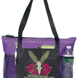 Eat the Rest Zippered Tote Bag - SSNZRBA